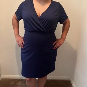 Navy blue dress XL